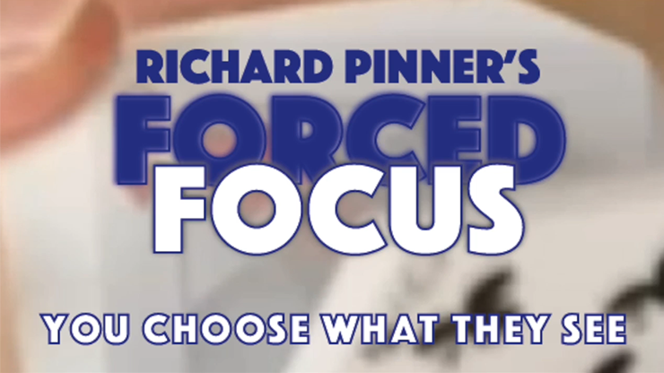 FORCED FOCUS by Richard Pinner (Gimmick Deck Not Included) - Click Image to Close